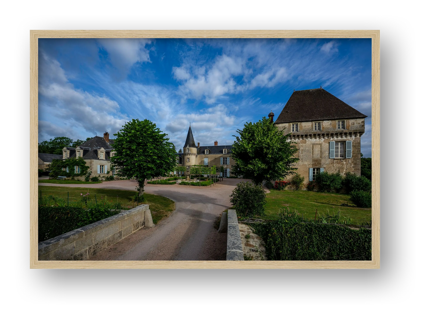 Chateau de Lalande — framed