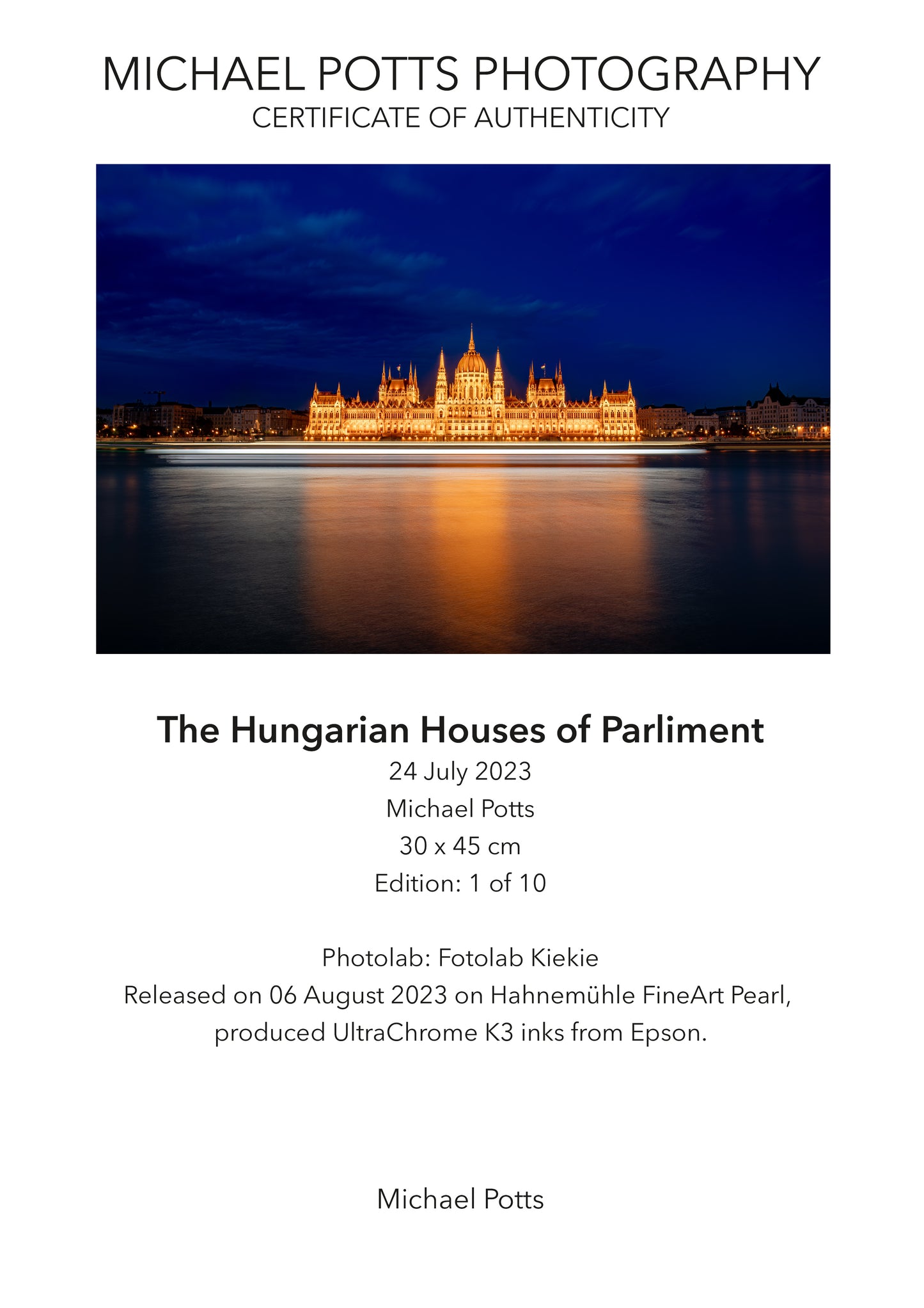 Hungarian Houses of Parliment