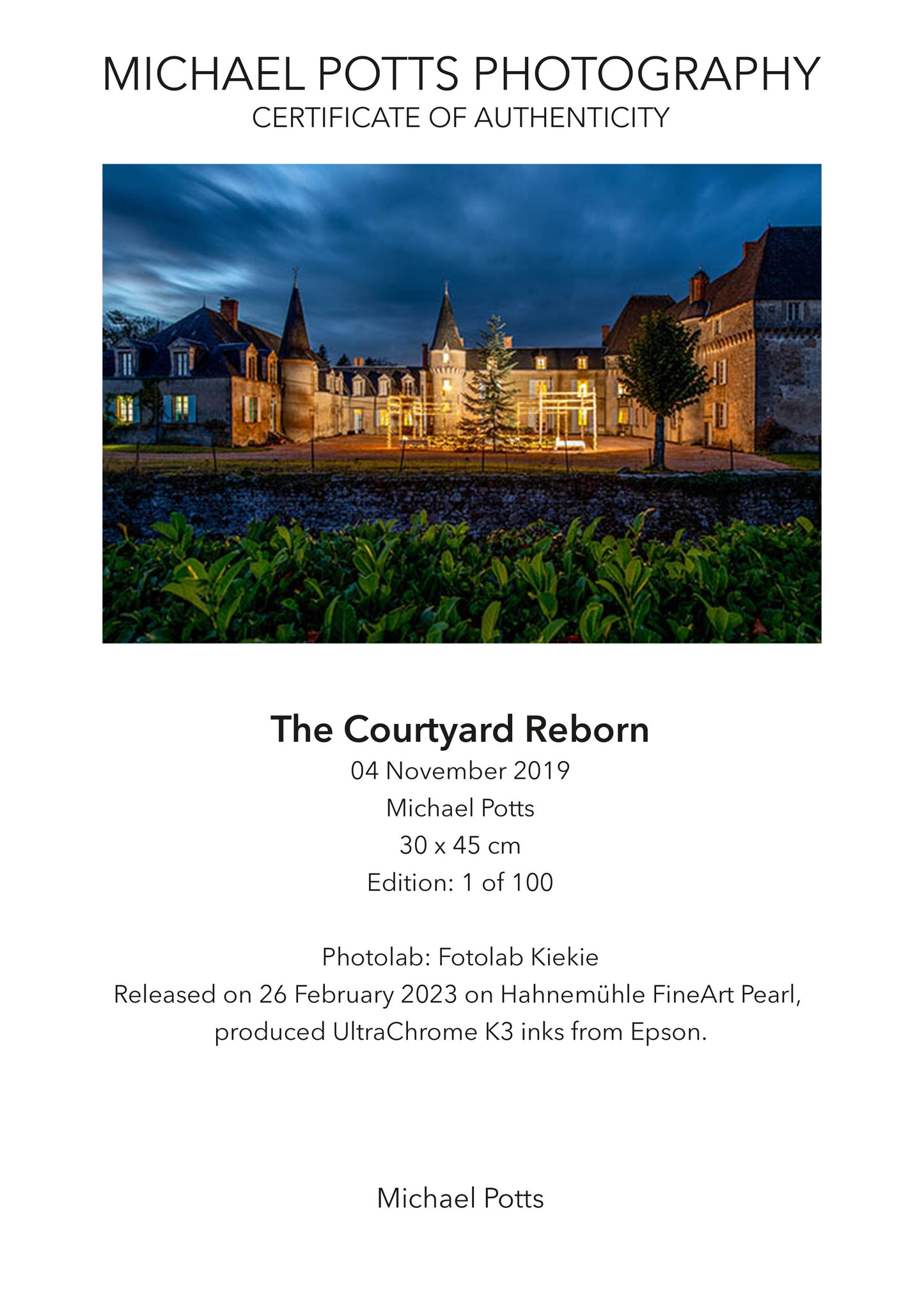 The Courtyard reborn